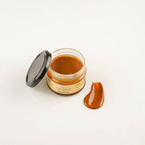 جار حلوا کارامل زعفرانی